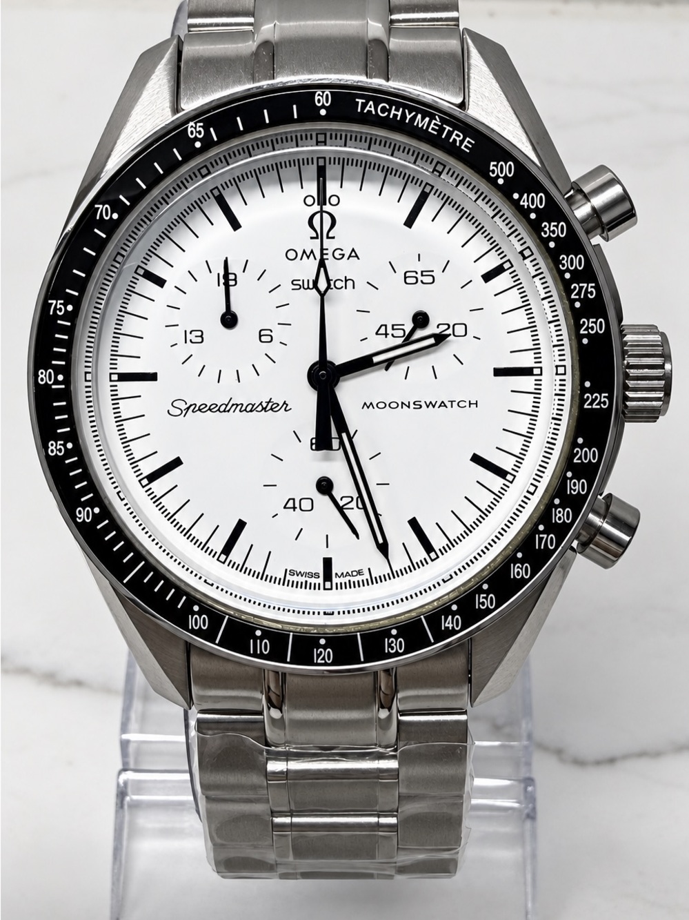 Moonwatch MOD 1965 Stainless Watch “EYES on the STARS” ultra premium edition